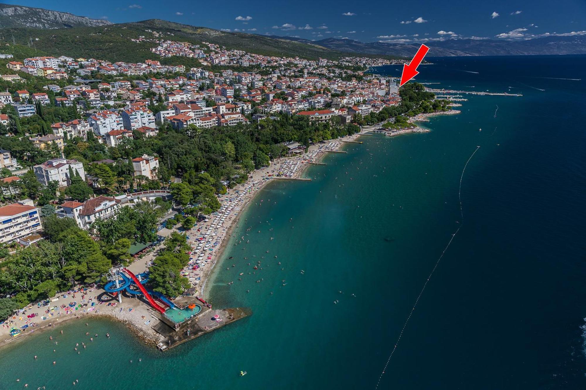 Photel Studio Apartments Crikvenica Buitenkant foto